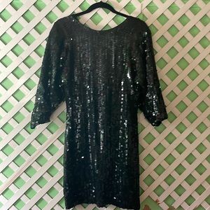 Vintage 80s sequin mini dress! Size 6 (approx)